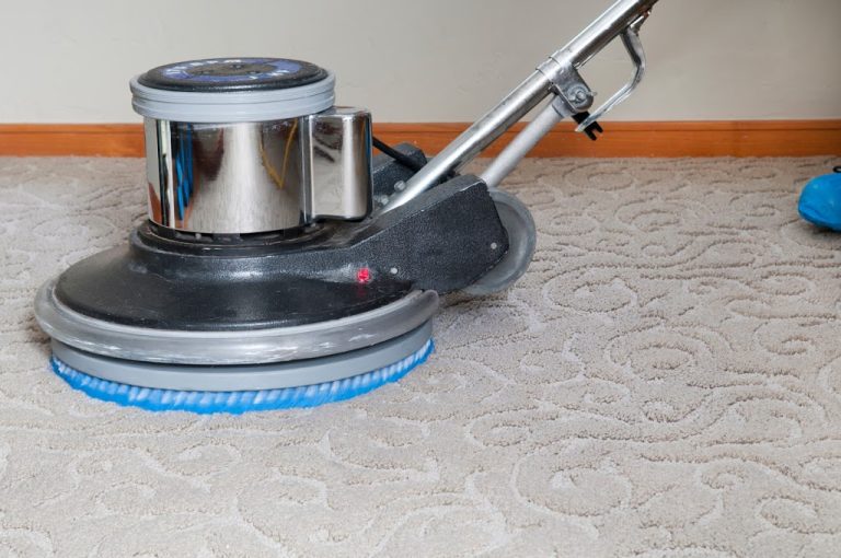 How to Clean Carpets and Rugs with Bonnet and Rotary Machine