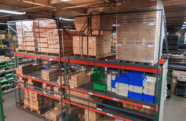 Pallet Racks and Wire Decking