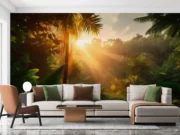 Forest Wallpaper Style: Trends & Tips for a Refreshing Interior Forest Wallpaper