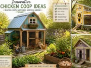 Chicken Coop Ideas for Every Backyard: 15 Creative, Practical, and Predator-Resistant Designs for Small and Large Flocks Chicken Coop Ideas