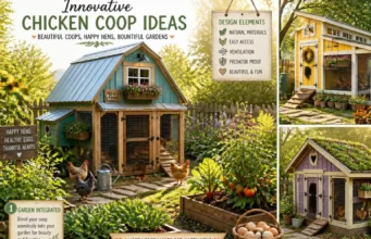 Chicken Coop Ideas for Every Backyard: 15 Creative, Practical, and Predator-Resistant Designs for Small and Large Flocks Chicken Coop Ideas