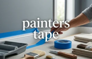 Painters Tape Guide: How to Choose the Right Type, Use It Correctly, and Get Cleaner, Sharper Paint Lines for Every Project Painters Tape