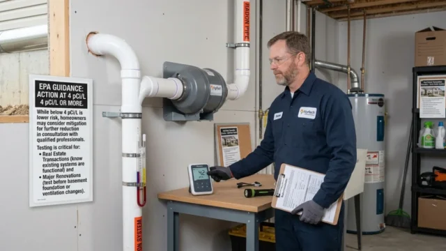 radon mitigation system